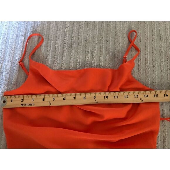 J.O.A Just One Answer New Orange Cocktail Dress Size S - Picture 8 of 12